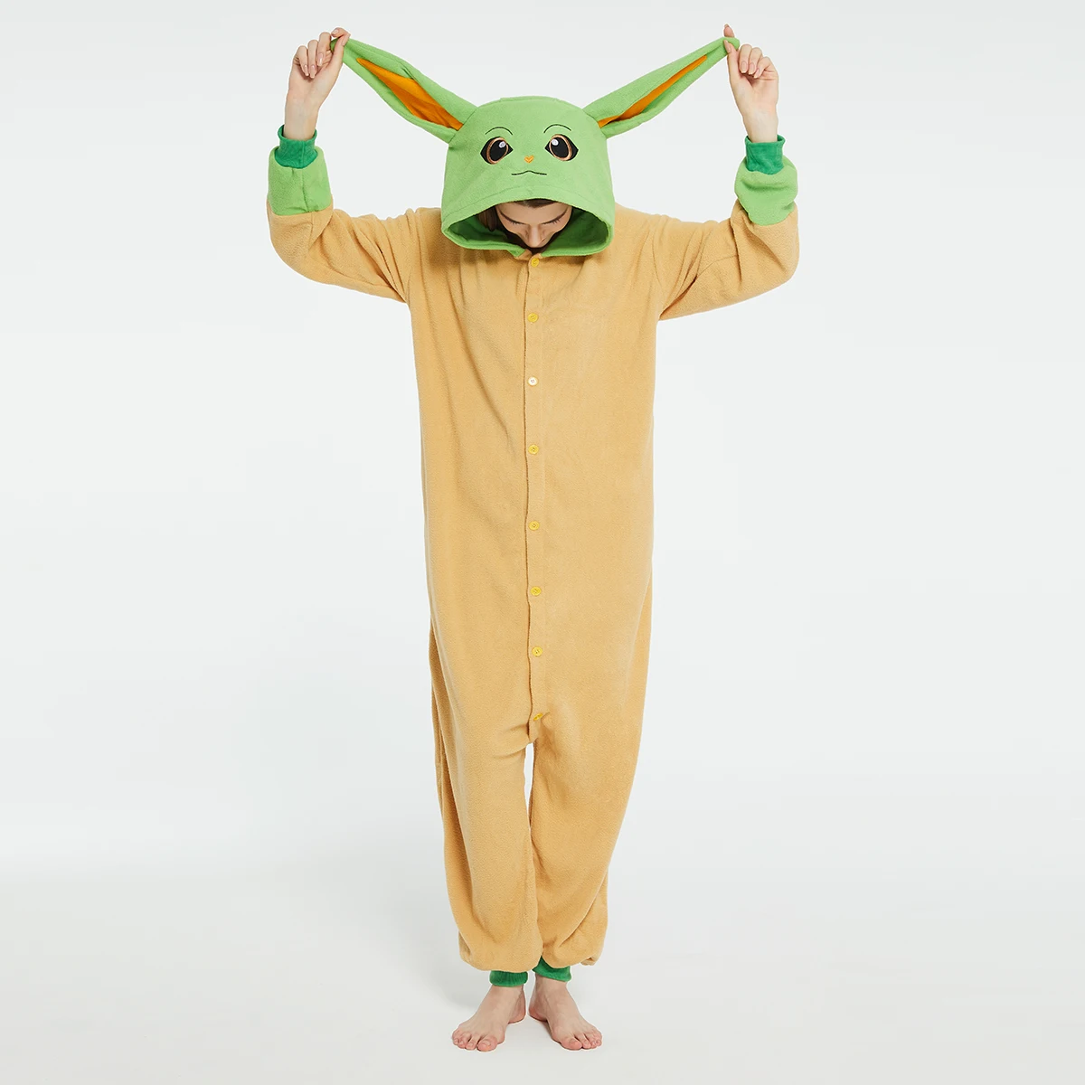 Baby Clothing Unisex - Adultos yoda bebê grogu onesies traje