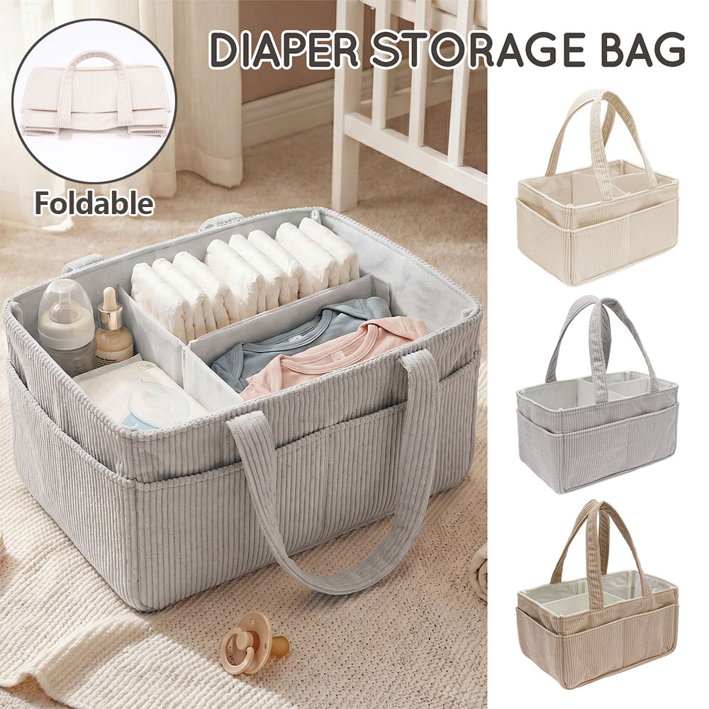 Baby Clothing Hamper - Organizador Portátil de Fraldas para Bebês,
