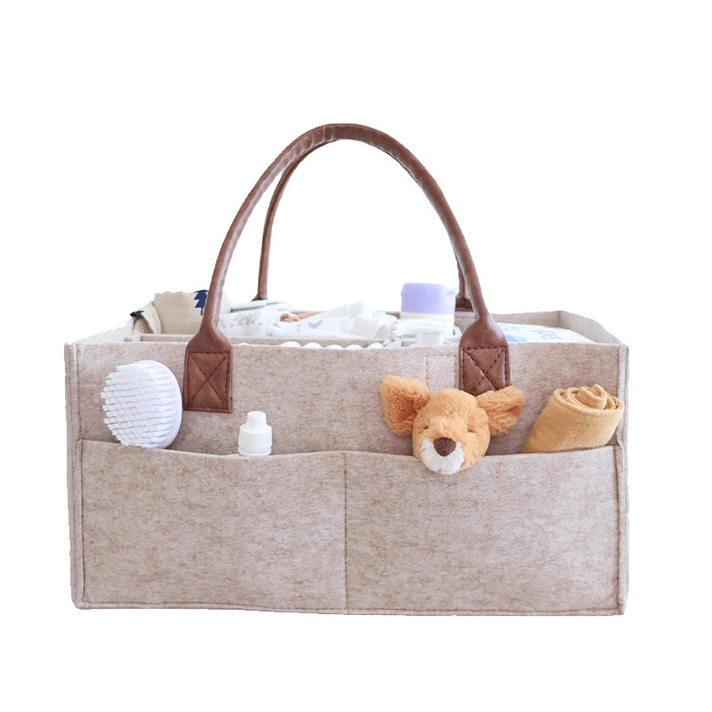 Baby Clothing Hamper - Cesto Organizador de Feltro para Berçário,