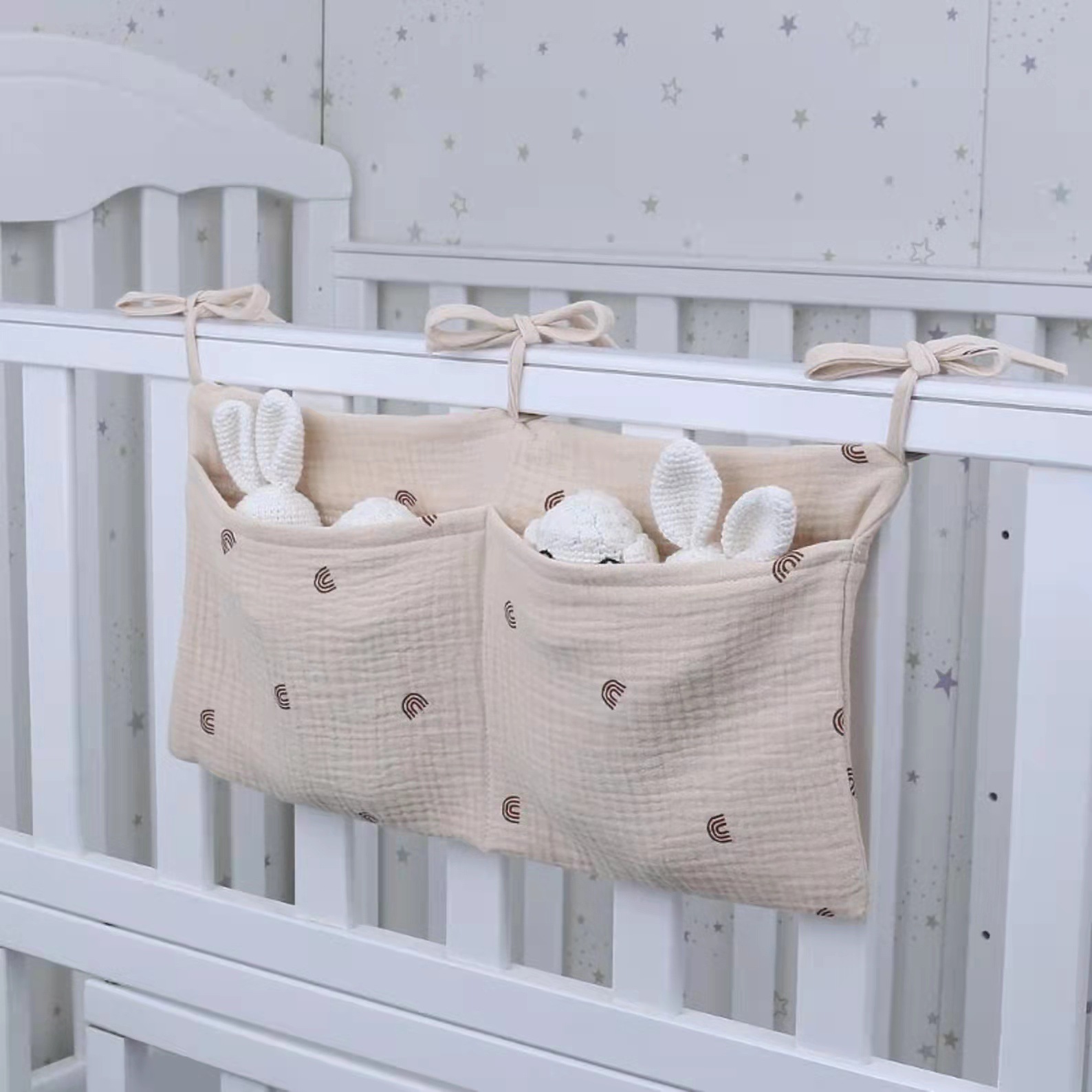Baby Clothing Hamper - Portátil saco de armazenamento berço do