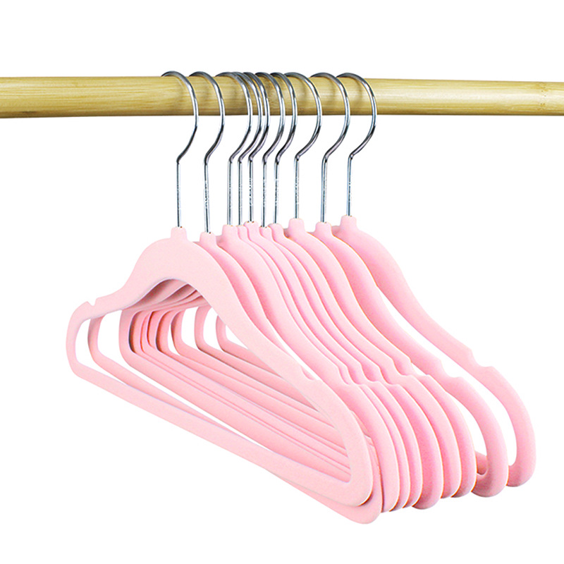 Baby Shop Clothing - 10 pçs/lote antiderrapante reunido veludo cabides