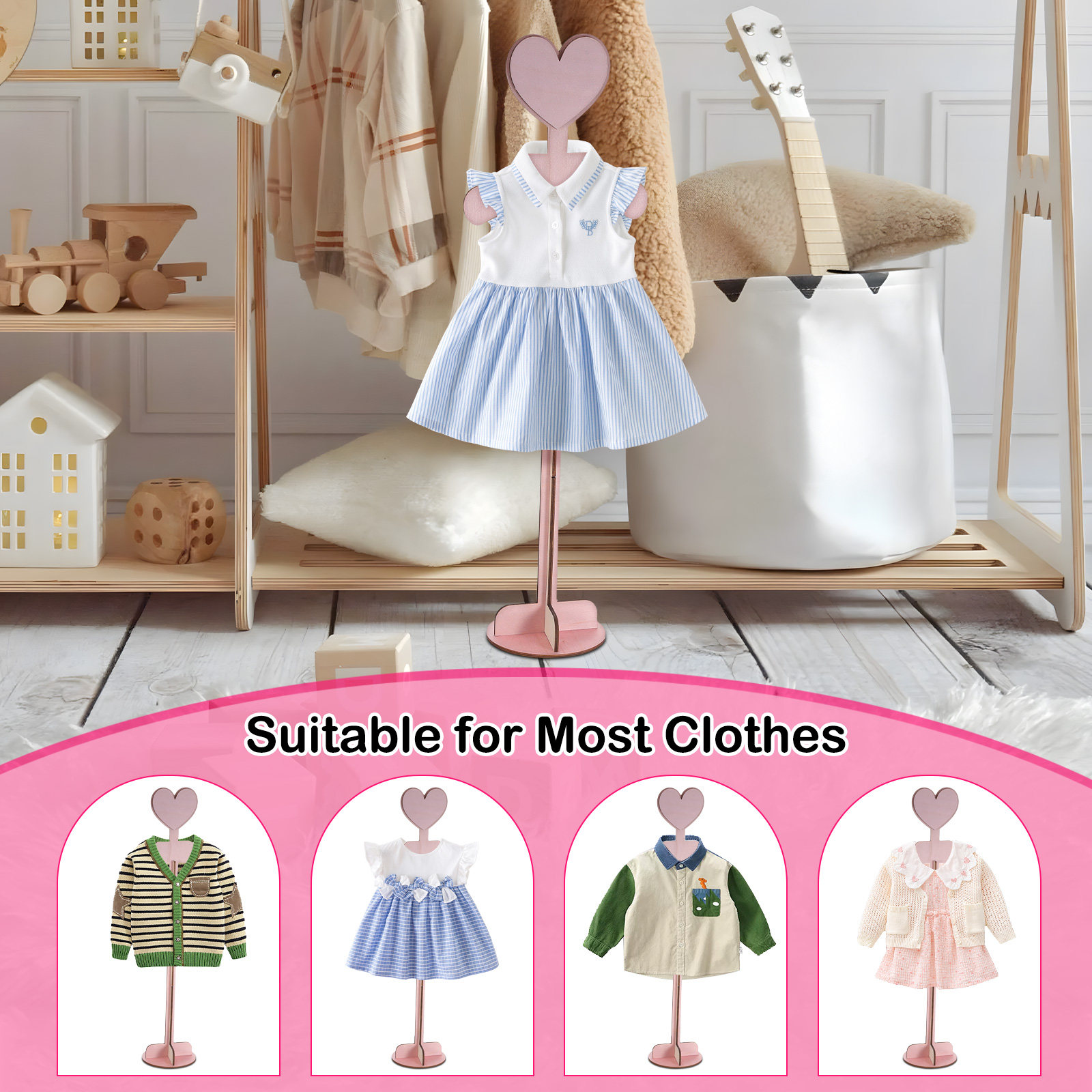 Baby Shop Clothing - Suporte de Exibição de Roupas de