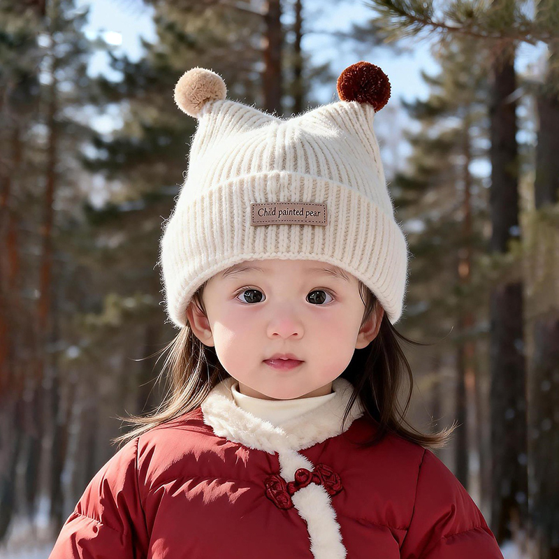 Baby Hat Beanie - Gorro de Lã Infantil de 1