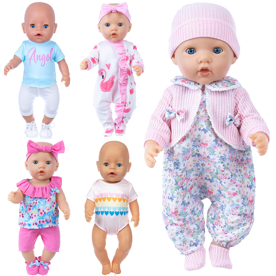 Baby Clothing Unisex - Roupas para bonecas de 18 polegadas,
