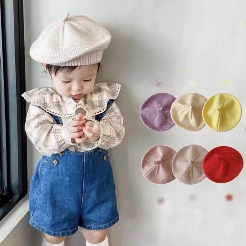 Baby Hat Beanie - Nova chegada de malha boina do