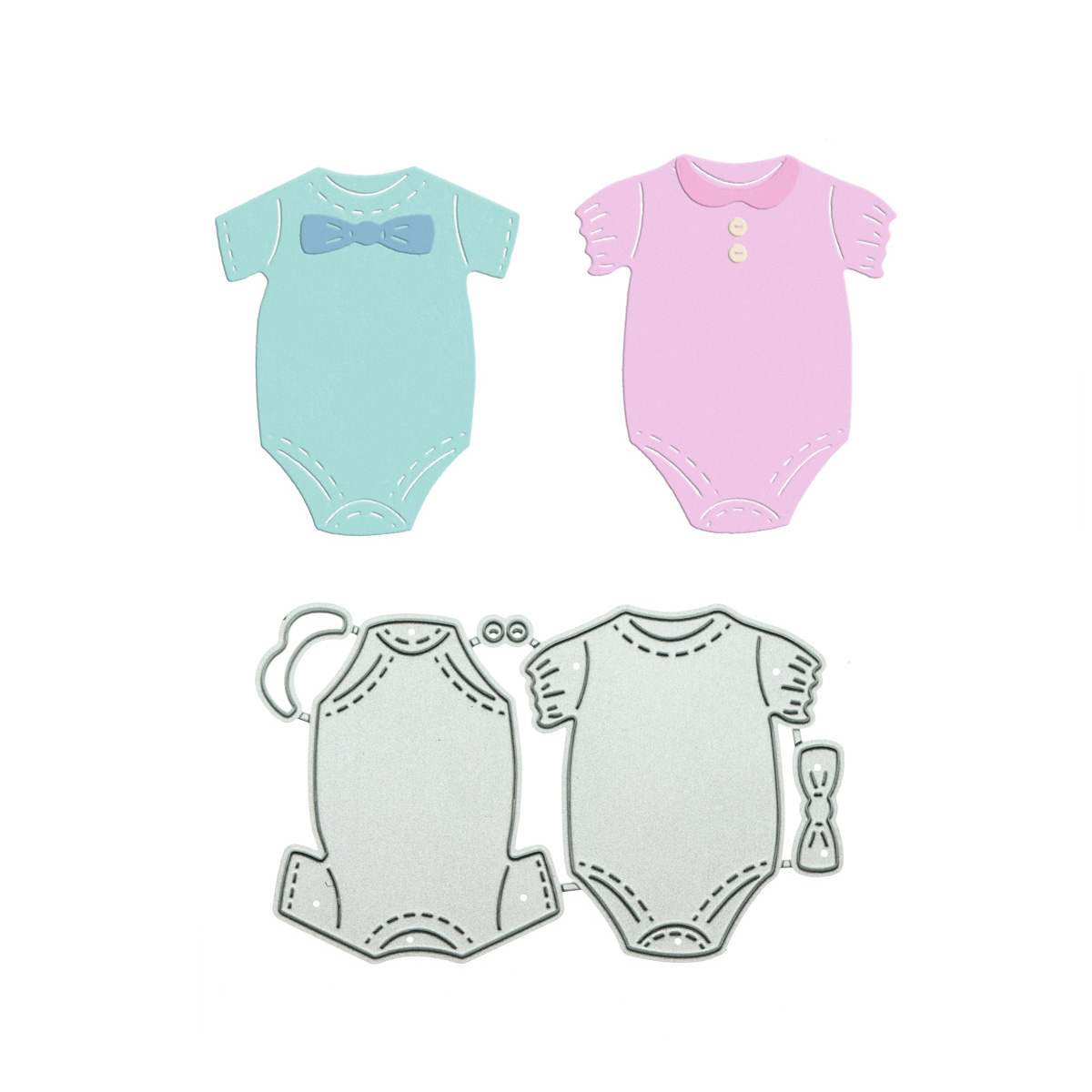 Baby Clothing Patterns - O corte de metal morre o