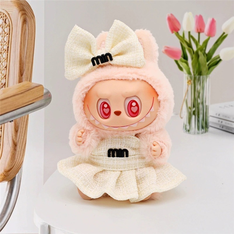 15 17cm para boneca labubu cor - Baby Clothing Unisex avaliação e preço