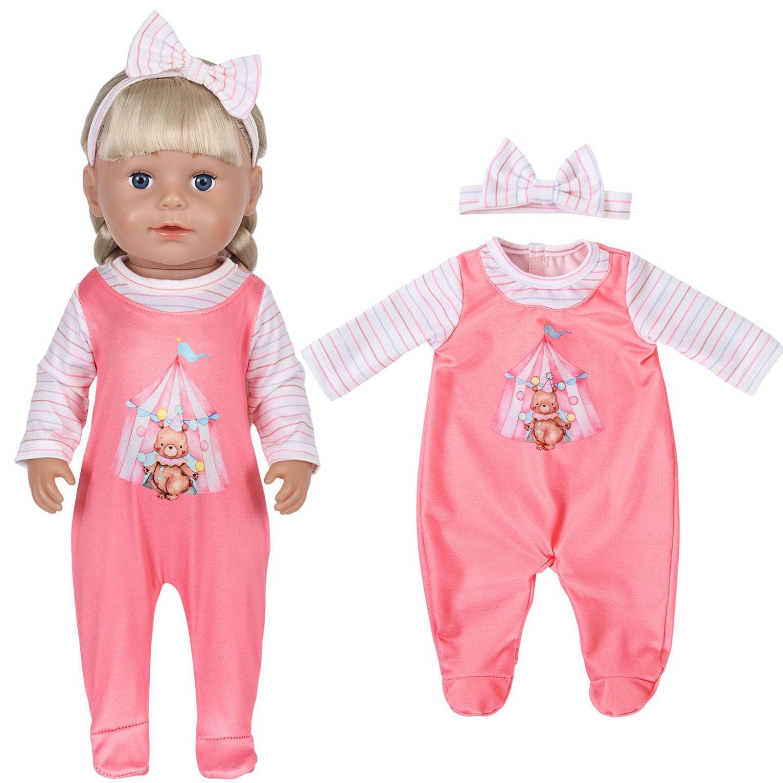 Roupas para bonecas de 16-18 p - Baby Clothing Unisex avaliação e preço