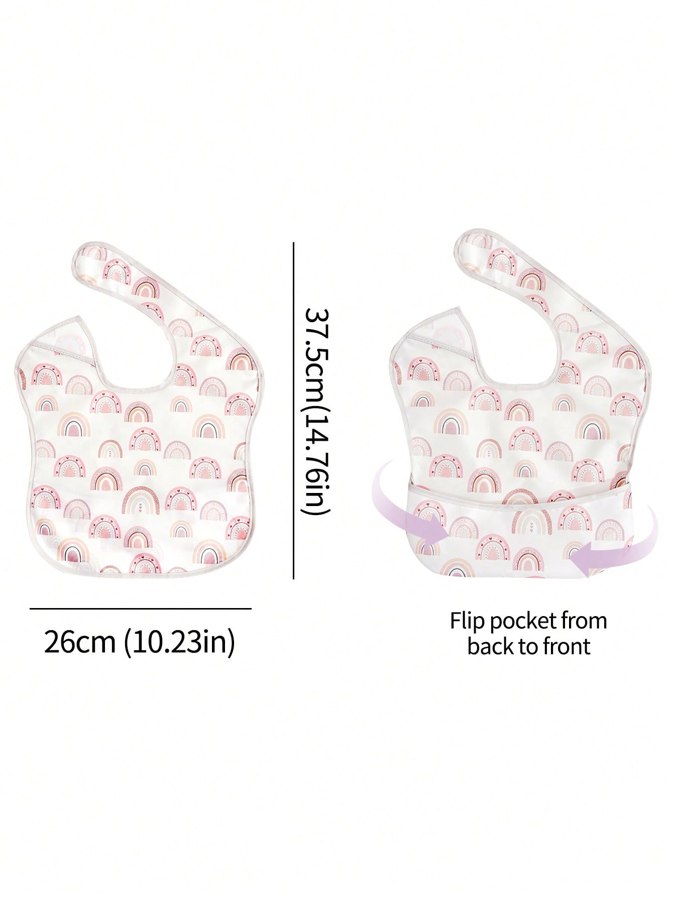 Pacote com 3 babadores para be - Baby Clothing Patterns avaliação e preço