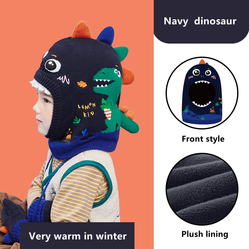 Crianças chapéu cachecol luvas - Baby Hat Beanie avaliação e preço