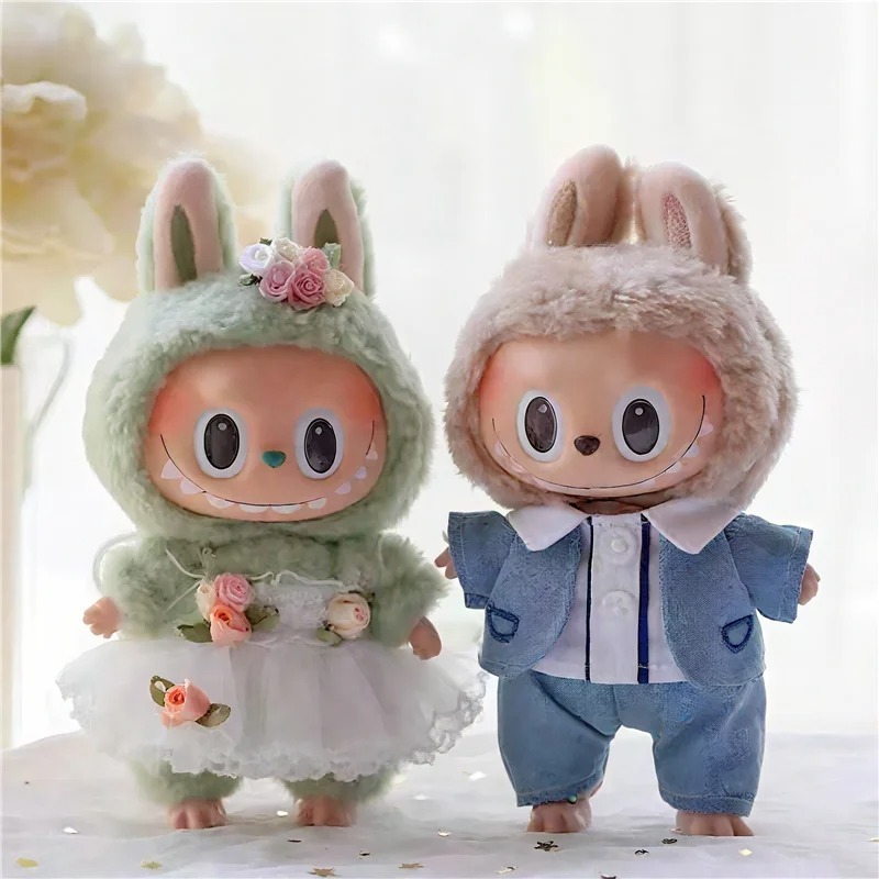 15 17cm para boneca labubu ama - Baby Clothing Unisex avaliação e preço