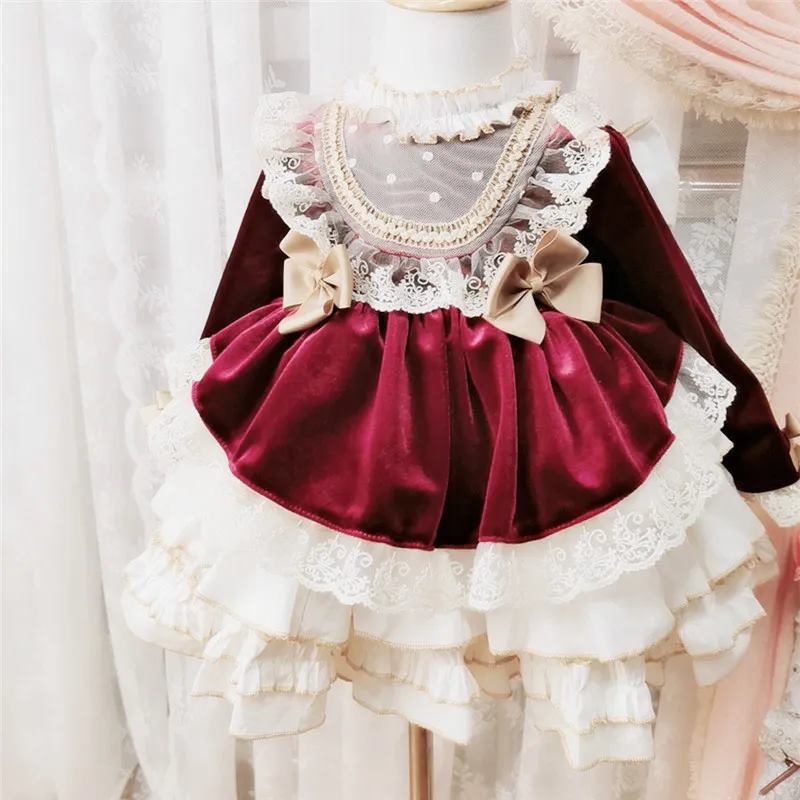 Menina vestido de festa do beb - Baby Clothing Easter avaliação e preço
