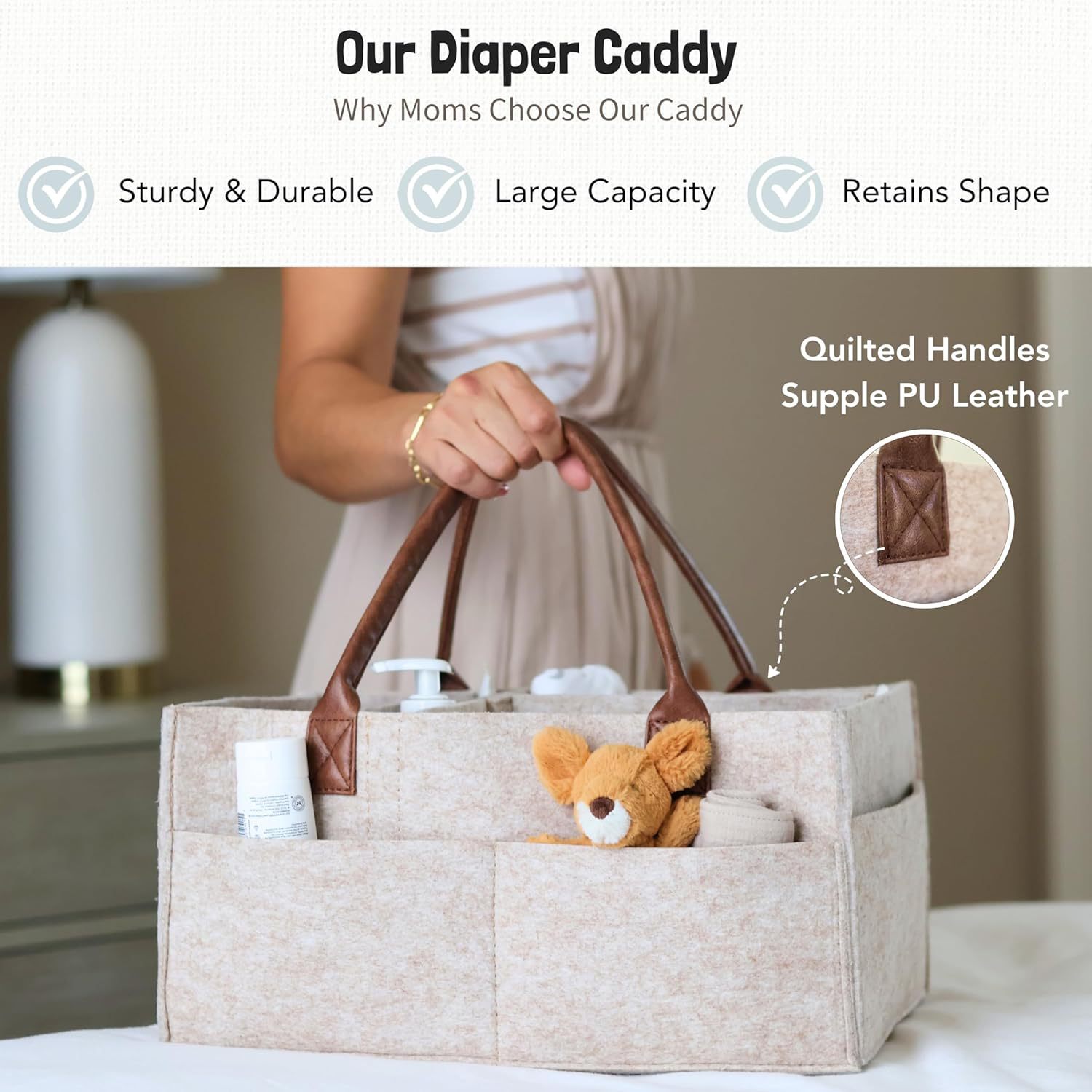 Cesto Organizador de Feltro pa - Baby Clothing Hamper avaliação e preço