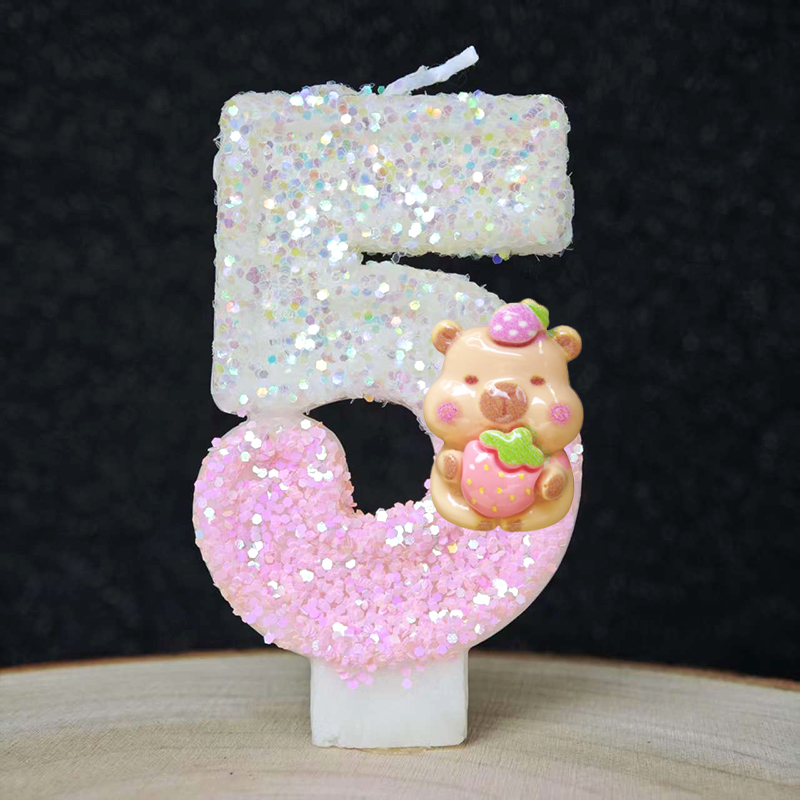 Novo capivara velas bolo decor - Baby Clothing Easter avaliação e preço
