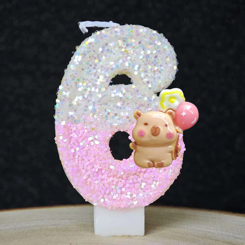 Novo capivara velas bolo decor - Baby Clothing Easter avaliação e preço