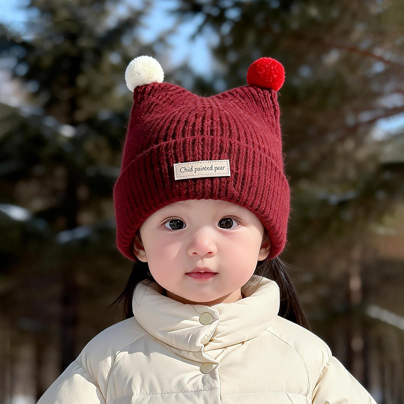 Gorro de Lã Infantil de 1 a 4  - Baby Hat Beanie avaliação e preço