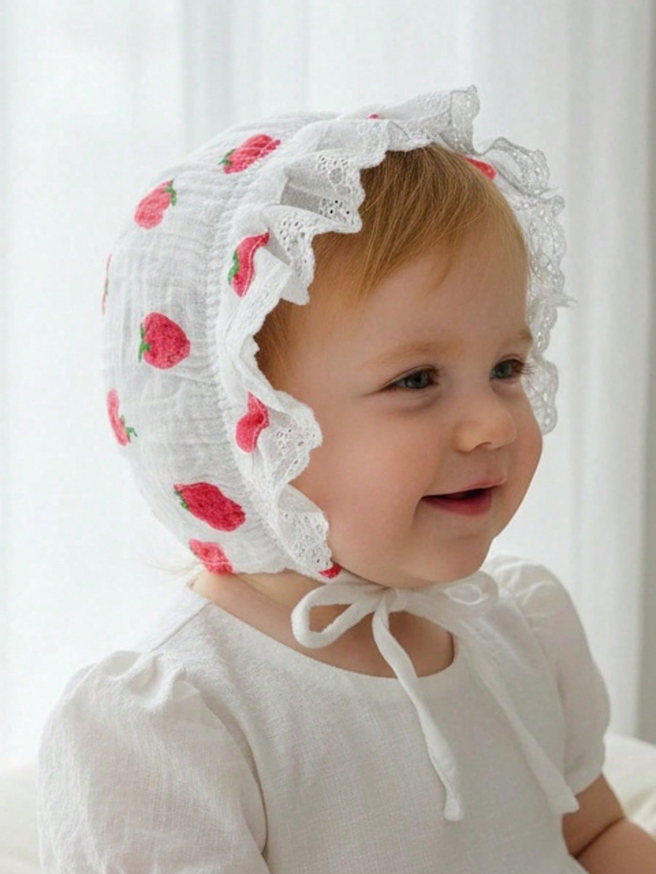 1 Peça Touca Vintage de Renda  - Baby Hat Beanie avaliação e preço