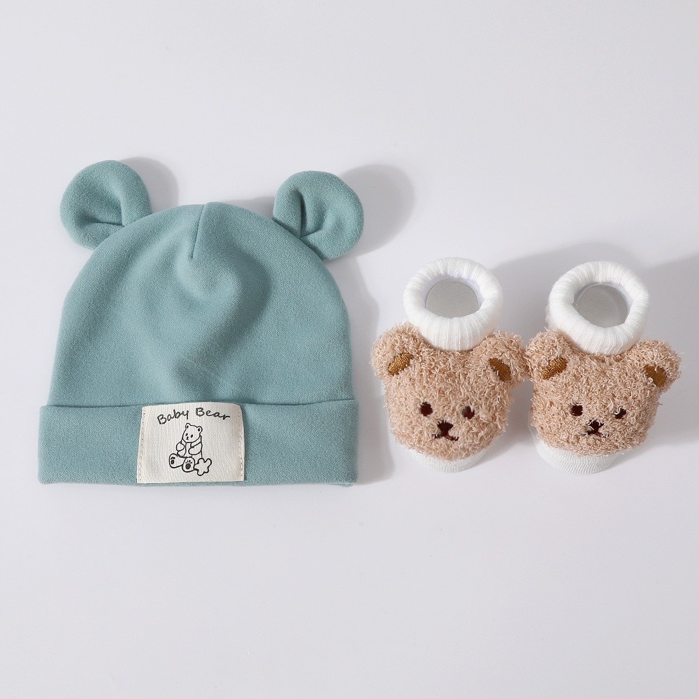 Conjunto de 2 Peças: Gorro e M - Baby Hat Beanie avaliação e preço