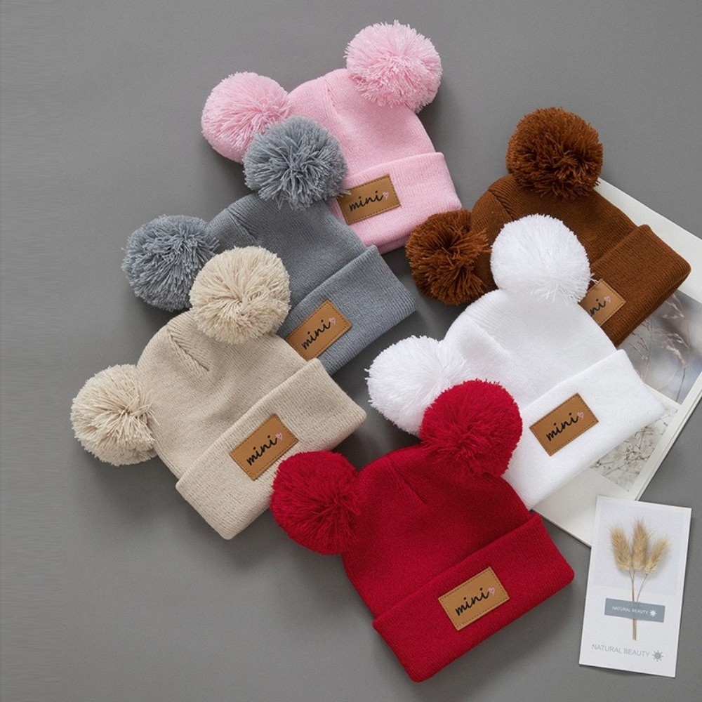 Gorro infantil de malha com bo - Baby Hat Beanie avaliação e preço