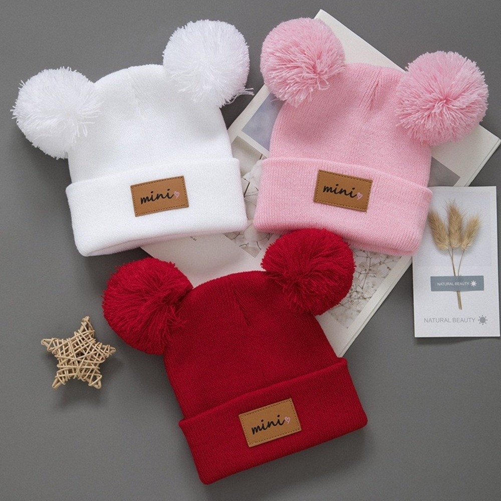 Gorro infantil de malha com bo - Baby Hat Beanie avaliação e preço