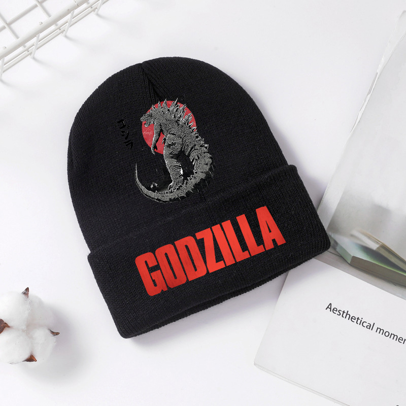 Godzilla chapéu de malha inver - Baby Hat Beanie avaliação e preço