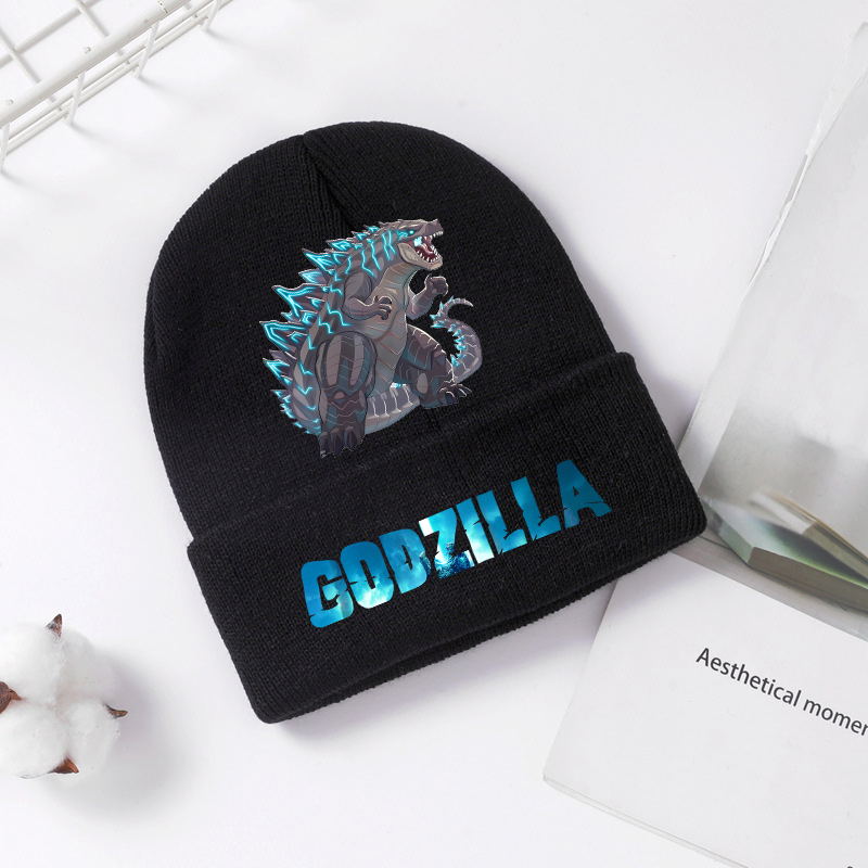 Godzilla chapéu de malha inver - Baby Hat Beanie avaliação e preço