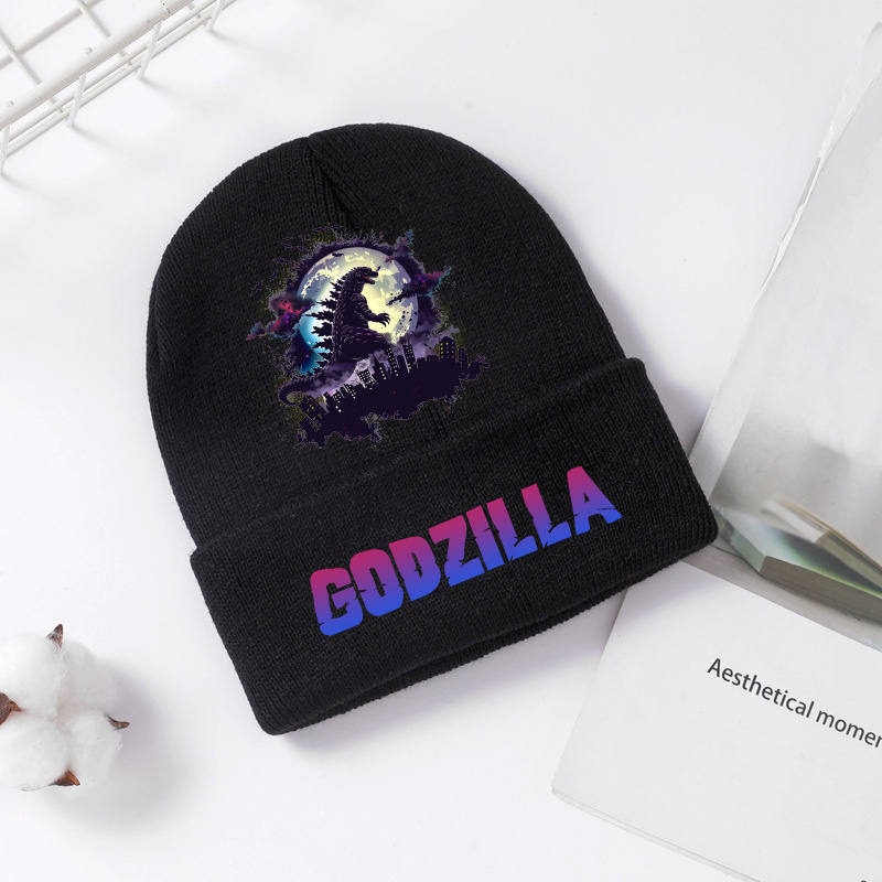 Godzilla chapéu de malha inver - Baby Hat Beanie avaliação e preço