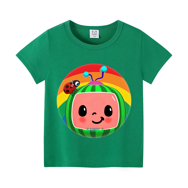 Cocomelons camisetas de bebê a - Baby Clothing Unisex avaliação e preço
