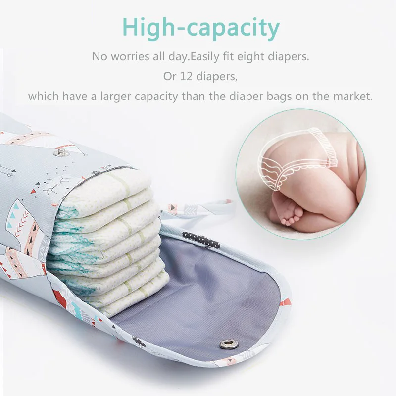 Organizador de fraldas para be - Baby Clothing Hamper avaliação e preço