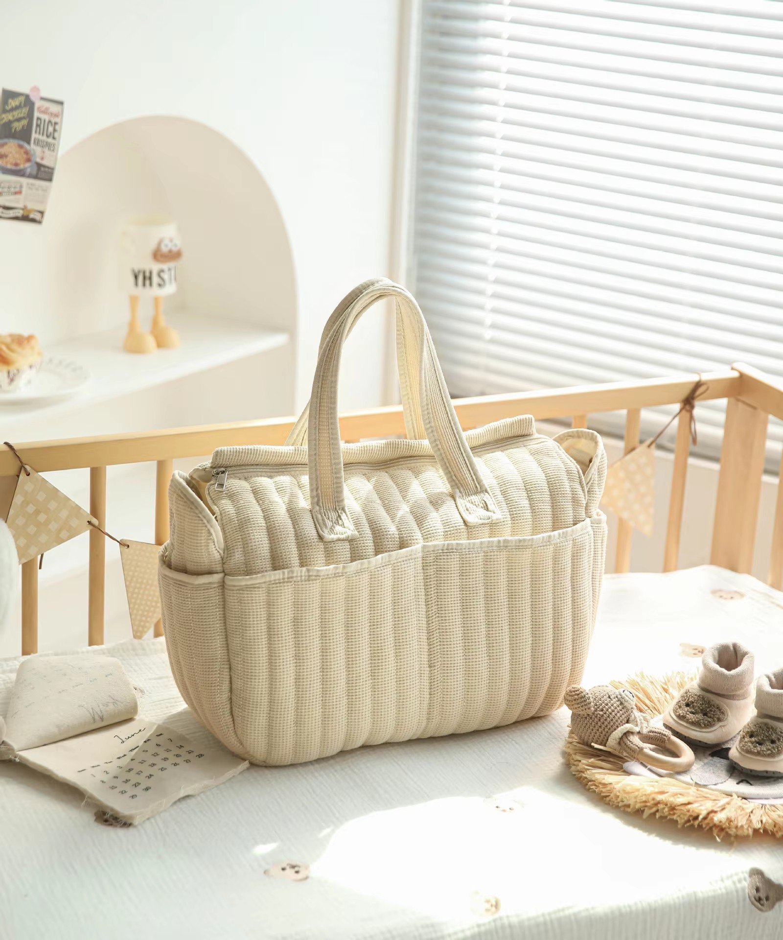 Moda saco de fraldas do bebê d - Baby Clothing Hamper avaliação e preço