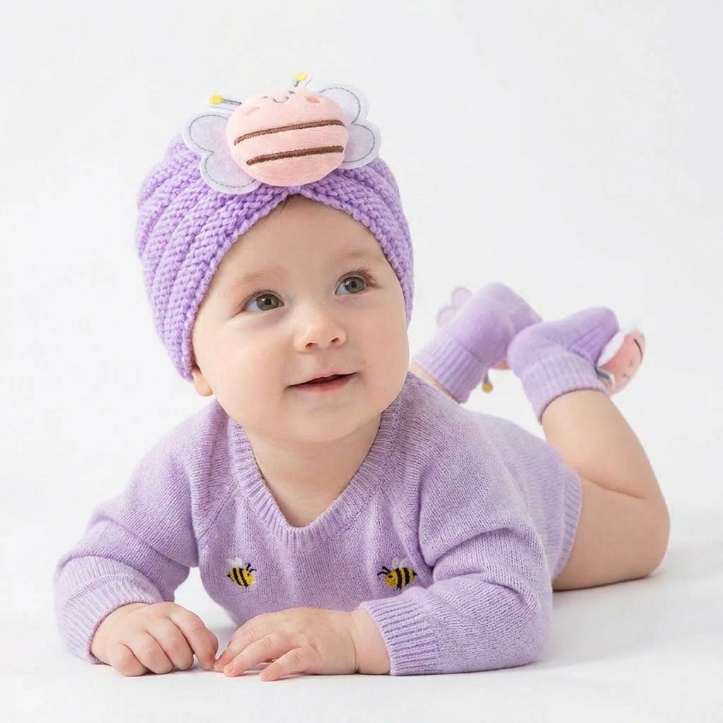 Conjunto de 2 Peças: Gorro de  - Baby Hat Beanie avaliação e preço